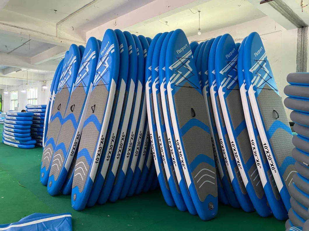 2023 New Touring Double Layer Drop-Stitch Fabric Factory Custom Water Surfboard Inflatable Surf Paddle Board Race Sup