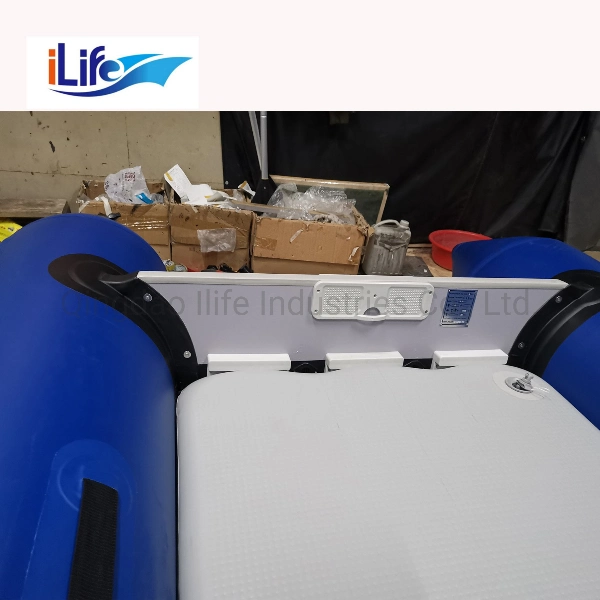 Ilife (4.2m) High Speed-Motor-Fishing Inflatable High Speed Boat with Air Mat Floor