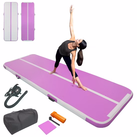 Inflatable Training Beam, Inflatable Beam Trainer, Inflatable Balance Exercise Mat for Athlete